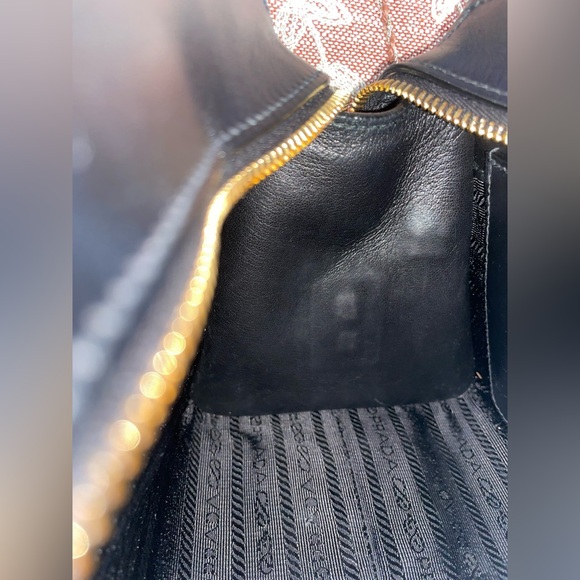 Prada Saffiano Cuir Leather Kristen Mini Tote Bag - Picture 14 of 15